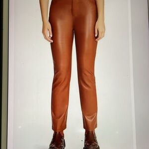 NWT STEVE MADDEN FAUX LEATHER JOSIE PANTS